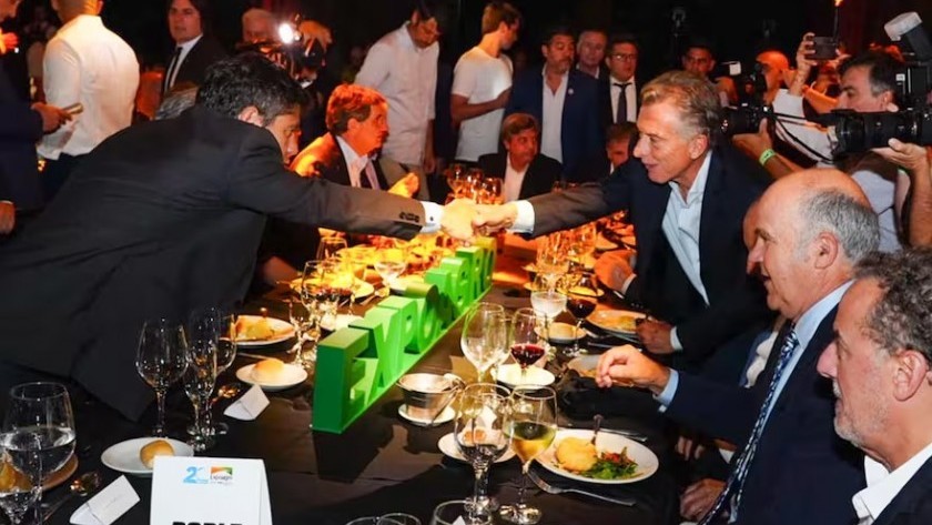 Expoagro: Macri se saludó con Kicillof, elogió el rumbo de Milei y pidió eliminar retenciones