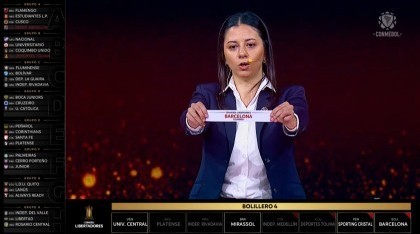 Se sortearon los grupos para las copas Libertadores y Sudamericana 2026