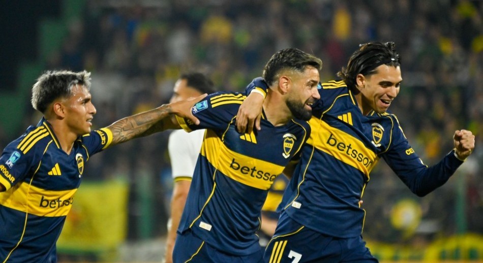 Boca goleó a Defensa y Justicia, llegó a 14 partidos sin perder y lidera la Zona A 