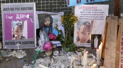 La autopsia reveló que Agostina Vega fue asfixiada y tenía 
