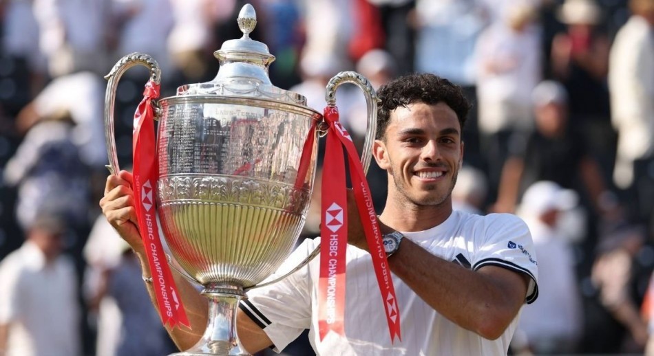 Ganó su primer título ATP 500: Cerúndolo, primer argentino campeón en Queen’s