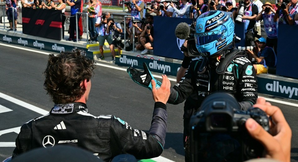 Colapinto finalizó 15° en el GP de Austria: Russel volvió al triunfo con Mercedes