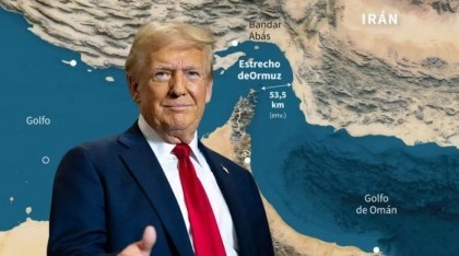 Donald Trump amenazó con declarar al estrecho de Ormuz como territorio de EEUU