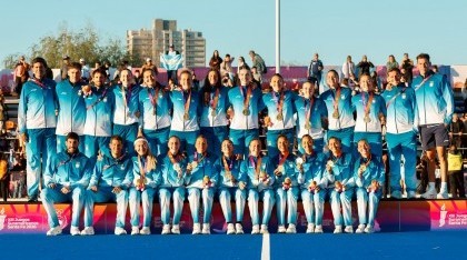 Odesur 2026: Argentina cosechó dos medallas de oro en hockey sobre césped masculino y femenino