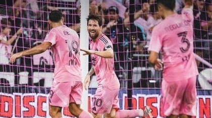 Messi volvió con todo a Inter Miami: doblete en la goleada sobre DC United
